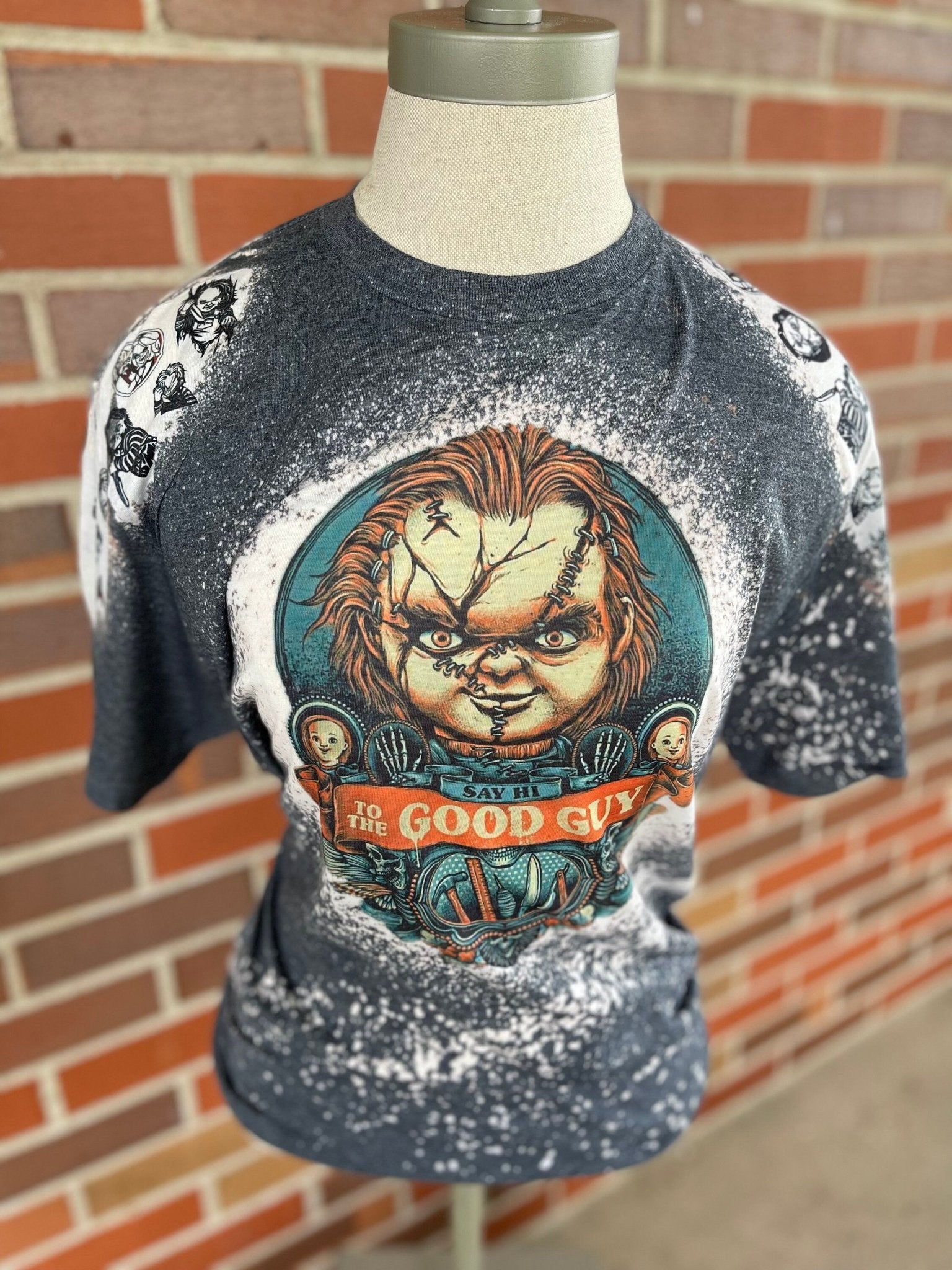 Chucky Shirt, Scream, Child’s Play, Horror Movie, Slasher Tee, Halloween Tee, Horror, Slasher, Horror Custom T-Shirt - Twine + Sage Co. LLC