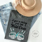 Cow Skull Shirt, Turquoise Stones Shirt, Western Shirt, Cow Shirt, Graphic Tee Shirt, Comfort Colors Shirt - Twine + Sage Co. LLC