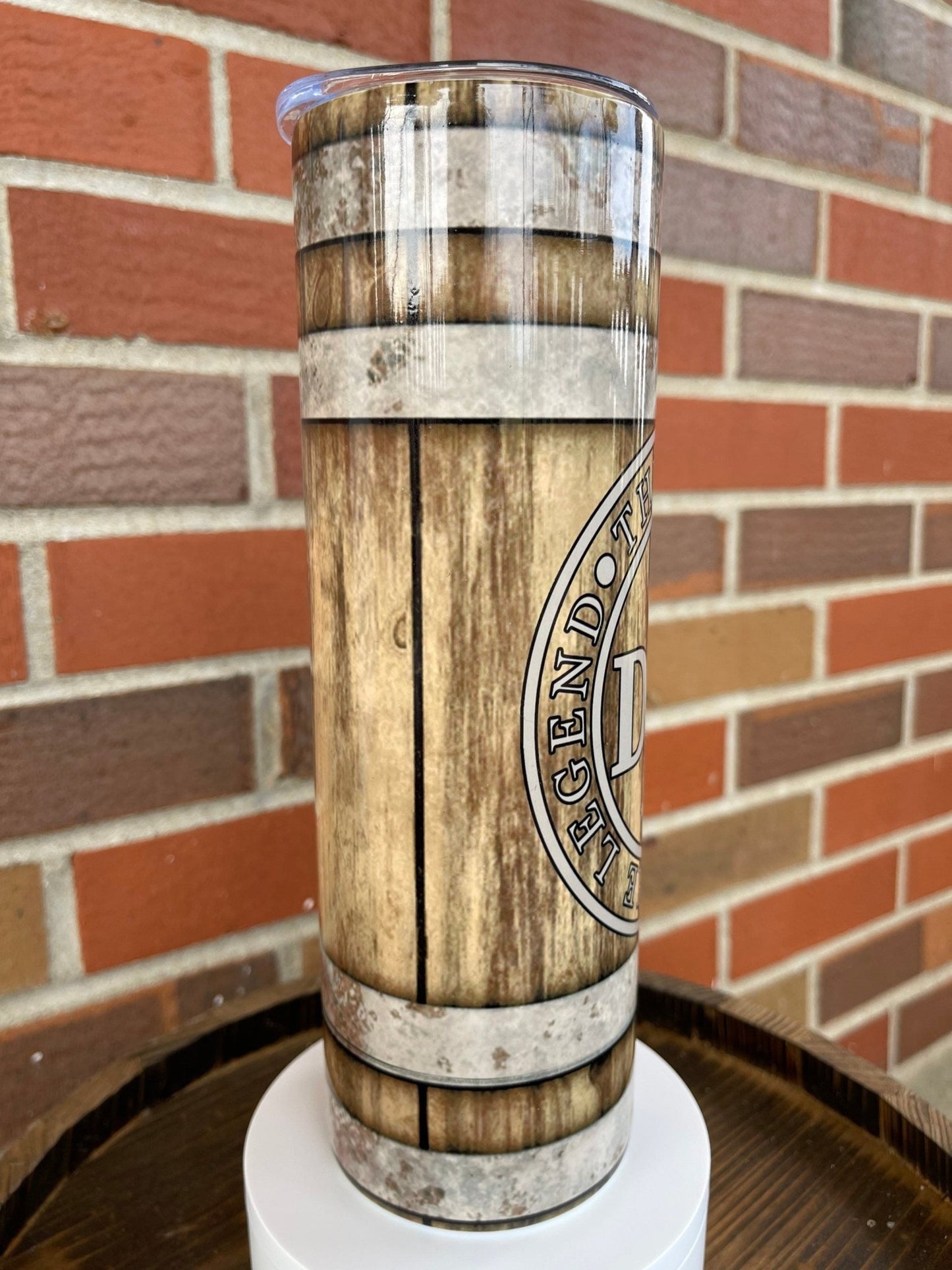 Dad Tumbler, The Man The Myth The Legend 30 Oz Tumbler, Bourbon Barrel Tumbler, Gif For Dad, Husband Gift, 30 oz Skinny Tumblers, Dad Gift - Twine + Sage Co. LLC