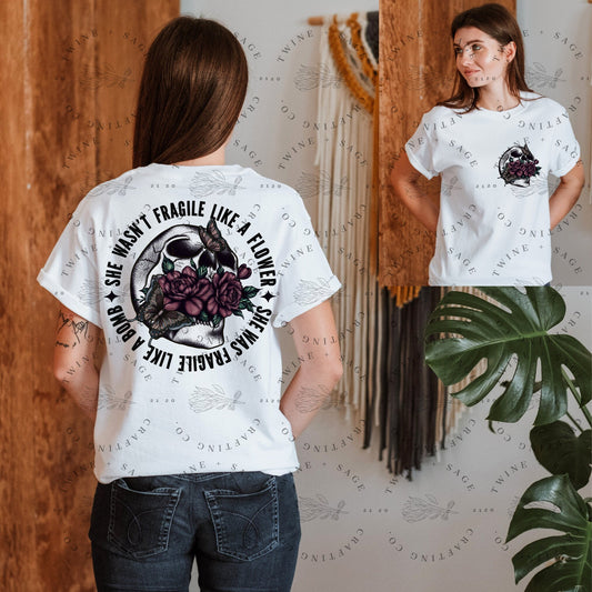 Fragile Like A Bomb Shirt, Grungy Shirt, Grunge Shirt, Alternative Shirt, Funny Shirt - Twine + Sage Co. LLC