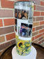 Personalized Tumbler, Christmas Gift, Mom Gift, Sunflowers, 20 oz Skinny Tumbler, Tumbler With Photos, Gift For Her,