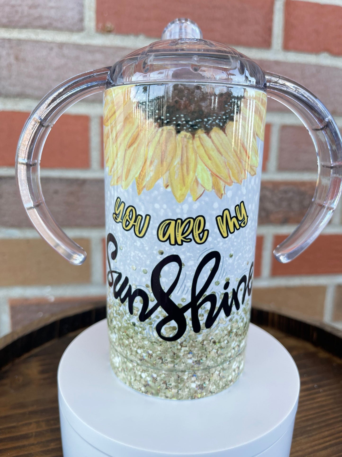Mama Mini Tumbler Set, Sippy Cup Set, Sunflower, 12 oz 20 oz Skinny Tumbler, Mommy And Me, Matching Tumblers, Gift For Her