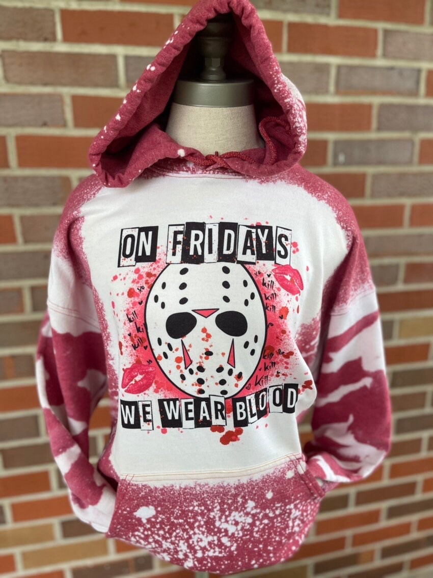 Jason Horror Hoodie, Halloween Sweatshirt, Halloween Funny Sweatshirt, Horror, Scary, Horror Custom Sweatshirt, Jason Hoodie, Blood