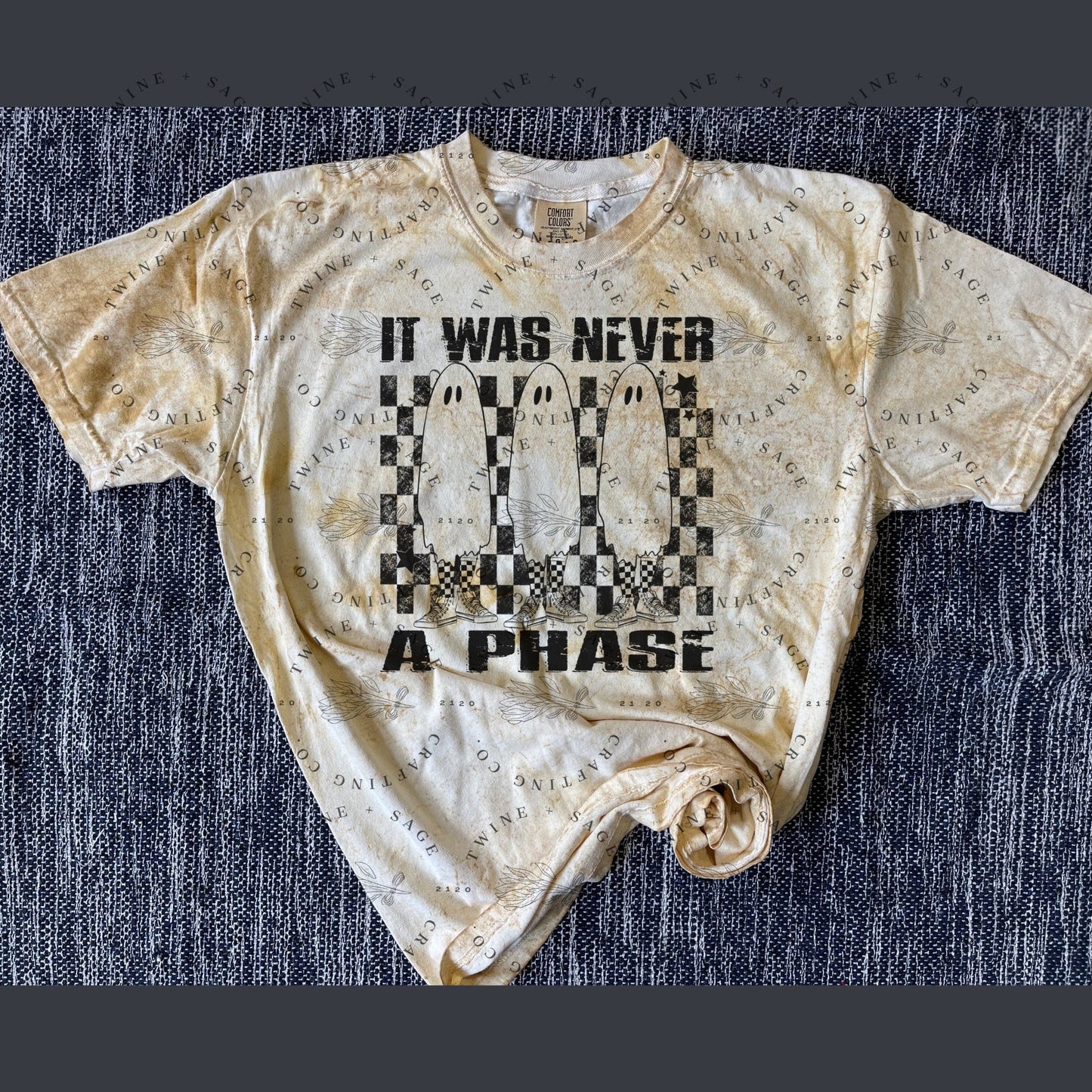 It Was Never A Phase Shirt, Emo Shirt, Elder Emo Shirt, Graphic Tee Shirt, Comfort Colors, Sad Shirt, Ghost Shirt, Grunge Shirt