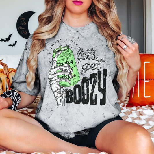 Let’s Get Boozy Halloween Shirt, Sheet Faced Shirt, Halloween Shirt