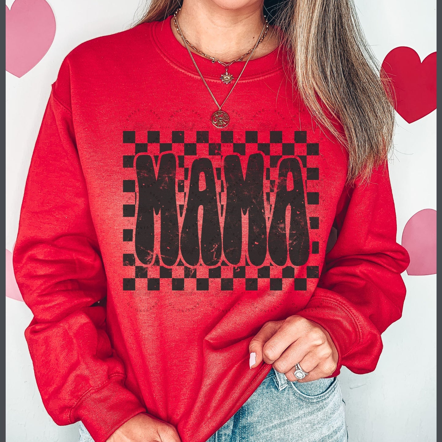 Mama Sweatshirt, Mom Sweatshirt, Grunge Sweatshirt, Valentines Sweatshirt, Valentine Sweatshirt